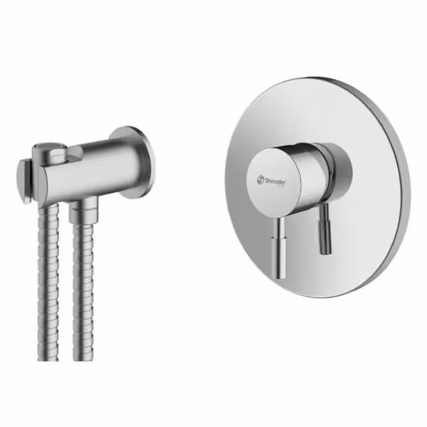 شیر توالت توکار شودر مدل مارینو کروم