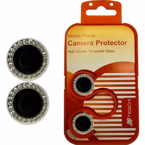 گلس لنز رینگی آیفون 12 نگین دار