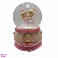 گوی موزیکال مدل پمپی طرح پرنسس خانوم و شاهزاده کد 42