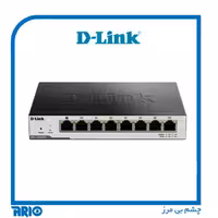 سوییچ شبکه 8 پورت گیگابیت دی-لینک DGS-1100-08PD