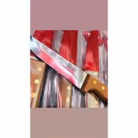 چاقوی استاد شف سولینگن | دستساز توسط استادکاران آلمانی | فولاد کربنی پرکربن | دسته چوب گردو | مناسب قصابان حرفه‌ای