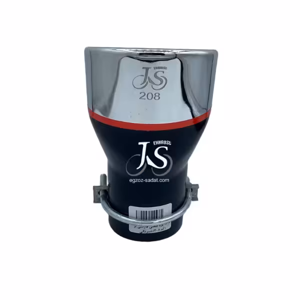 سر اگزوز جی اس ترک پژو شبرنگی کد 208 بیضی