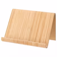 پایه تبلت با چوب بامبو ایکیا مدل VIVALLA کد 104.014.84 ابعاد ۲۶×۱۶×۱۷ سانتی متر