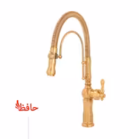 شیر ظرفشویی فنری سمپو مدل نویان طلایی مات