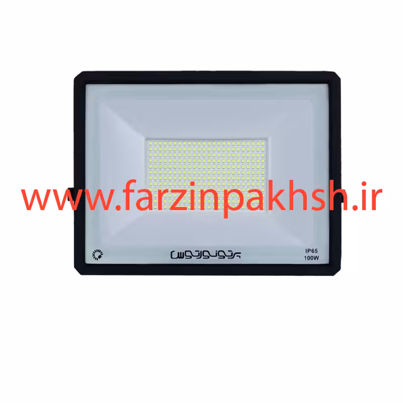 پروژکتور رنگی 100 وات پرتو نور توس مدل هانیس