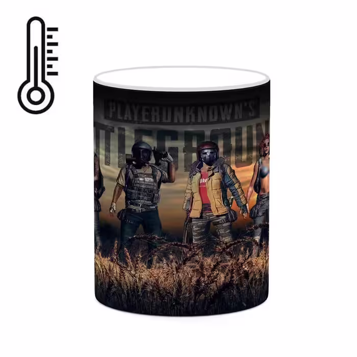 ماگ حرارتی   بازی پابجی PUBG کد mgh30010