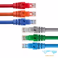پچ کورد cat6 utp کی نت طول 1 مترk-net cat6 UTP patch cord cable 1m
