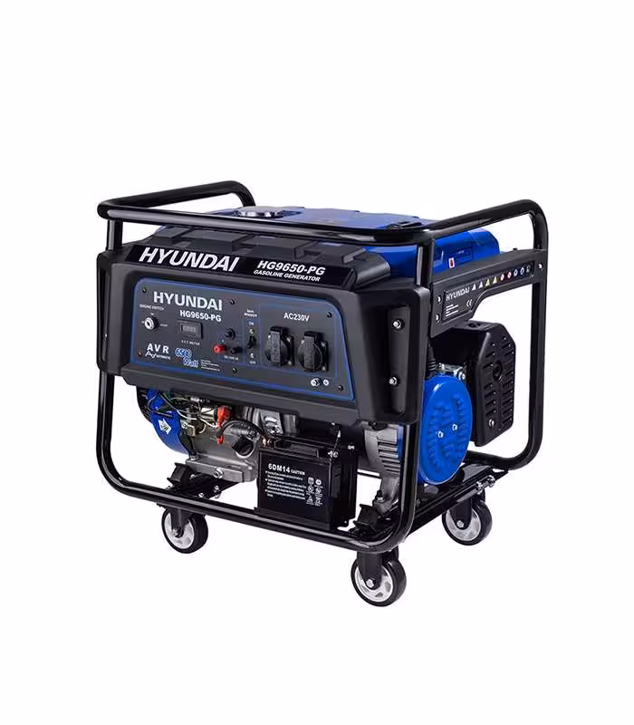 موتور برق 6.5 کیلو وات هیوندای مدل HG9650-PG