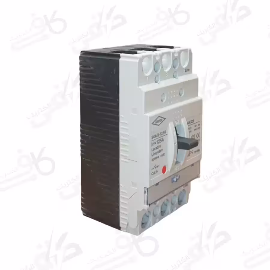 کلید اتوماتیک کمپکت 3 فاز 125 آمپر | غیر قابل تنظیم