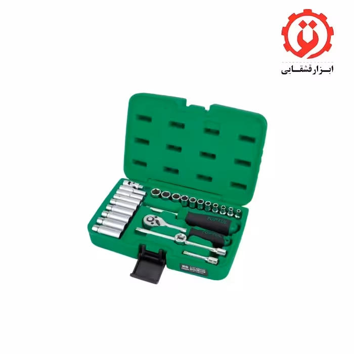 جعبه بکس 25 پارچه 1/4 اینچ تاپ تول مدل GCAI2501