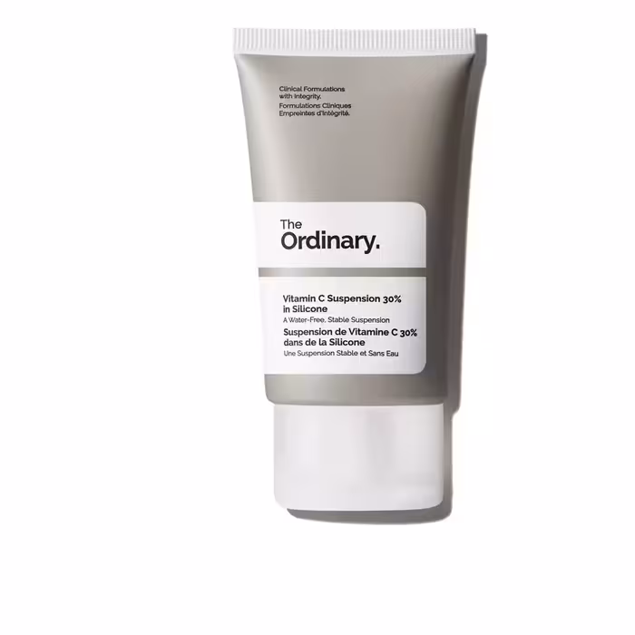 کرم ویتامین C سیلیکونی 30٪ اوردینری | ضد لک و روشن‌کننده قوی | حجم 30 میل