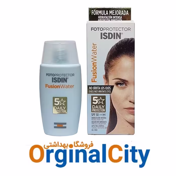 ضد آفتاب ایزدین مدل فیوژن واتر SPF50