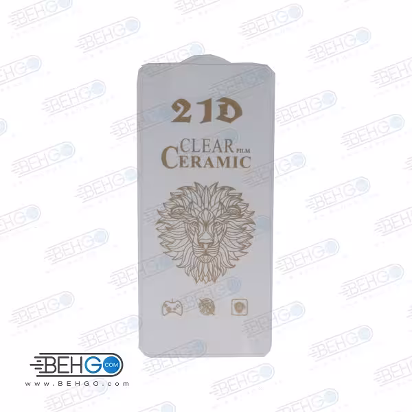 گلس سامسونگ A51 گلس نانو بدون حاشیه مدل 21D سرامیکی گوشی A51 محافظ صفحه نمایش نشکن سرامیکی Original Nano Flexible Ceramic Full Coverage Screen Protector Samsung A51/M31