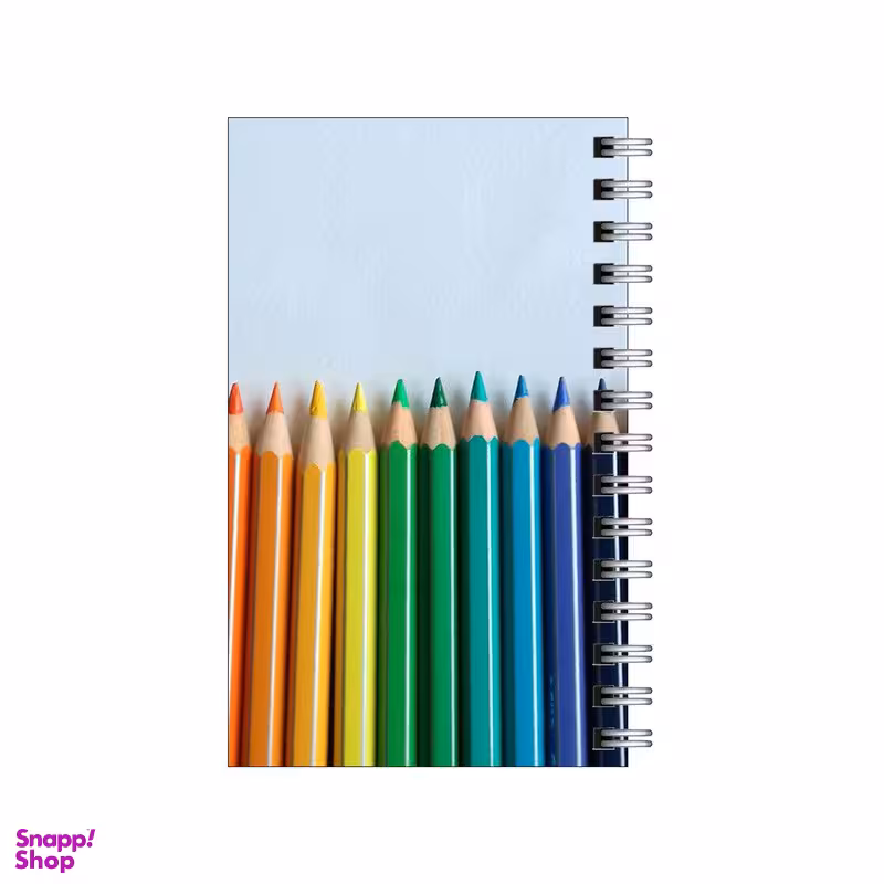 دفترچه یادداشت ۶۰ برگ مدل To Do List طرح تنالیته مدادرنگی ها کد 9054930