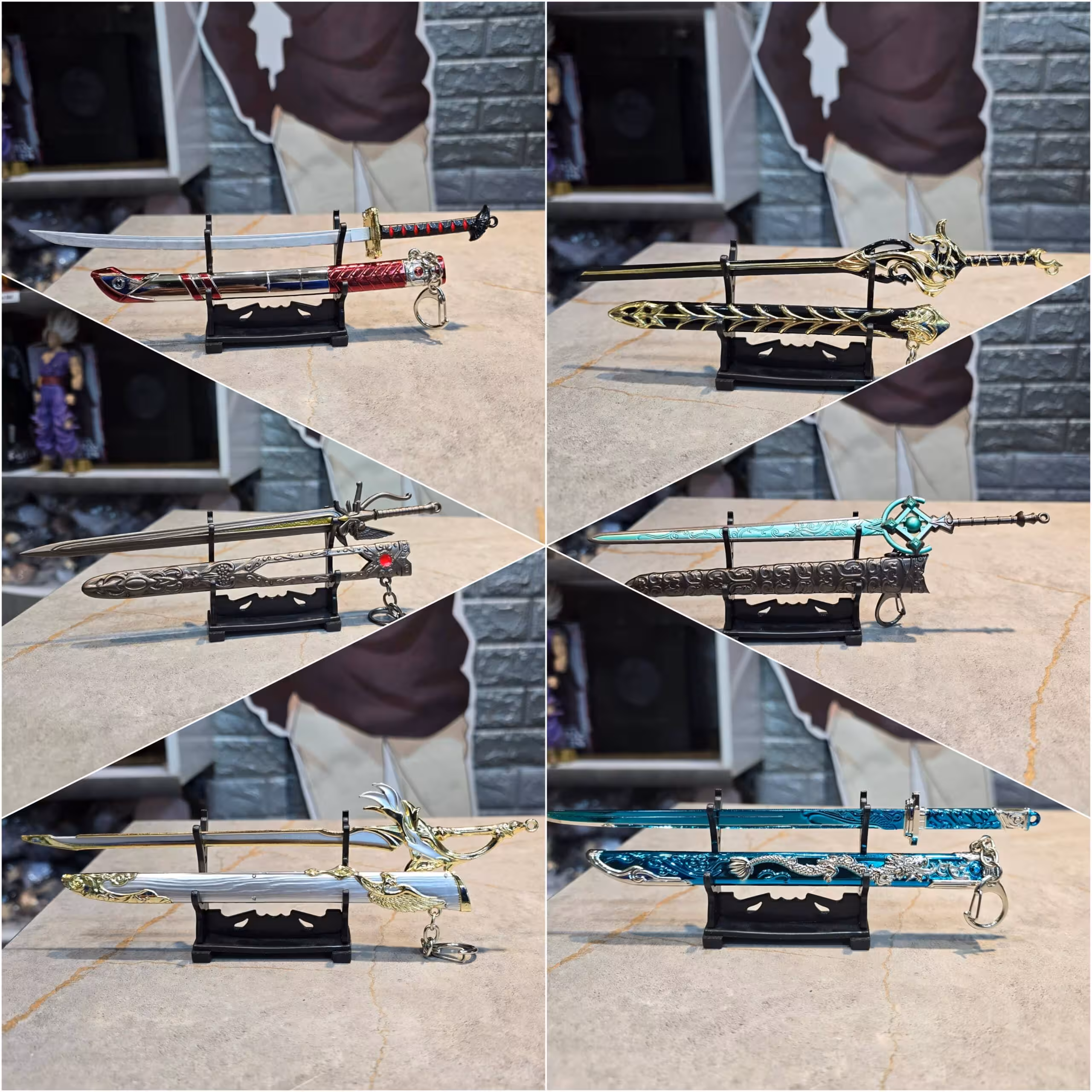 کاتانا انیمه ای( گنشین و هونکای)