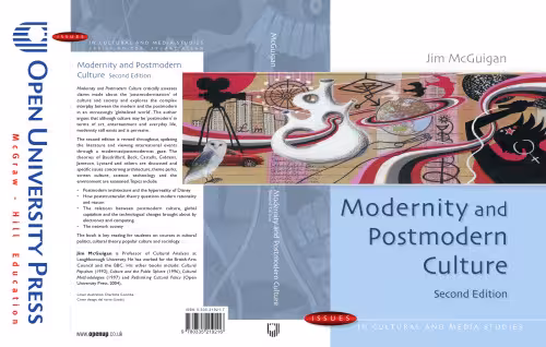 خرید و دانلود نسخه کامل کتاب Modernity and Postmodern Culture (Issues in Cultural and Media Studies)