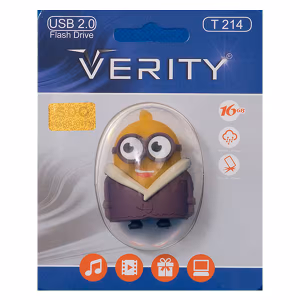 فلش مموری وریتی مدل T216 ظرفیت 16 گیگابایت - فروشگاه اینترنتی پروتاچ