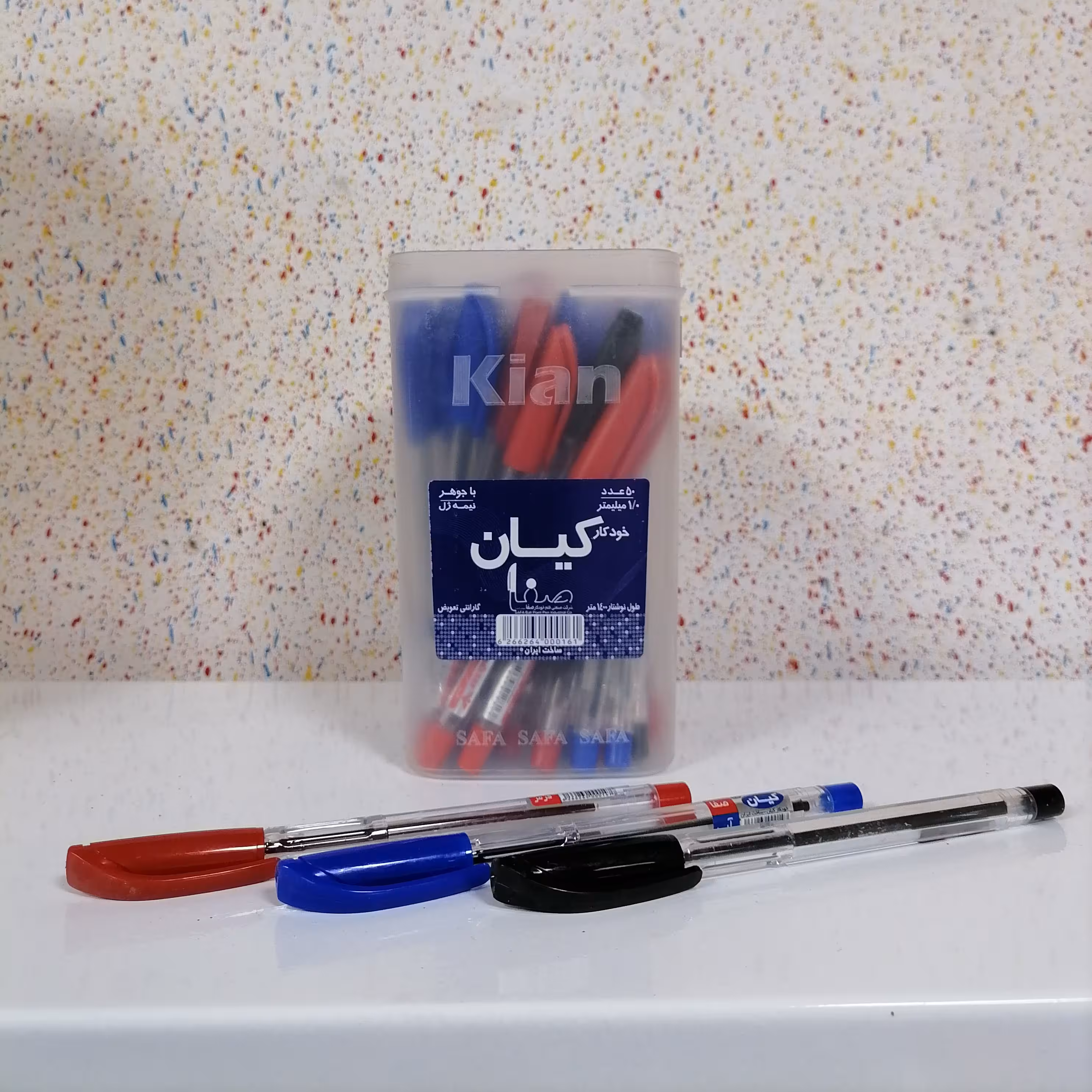 خودکار مشکی کیان نوک درشت1