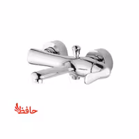 شیر حمام سمپو مدل آراد سفید طلایی