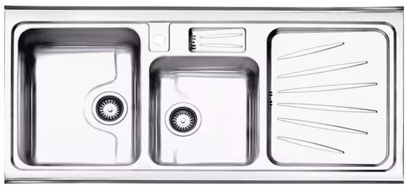 سینک استیل البرز مدل 814 روکار