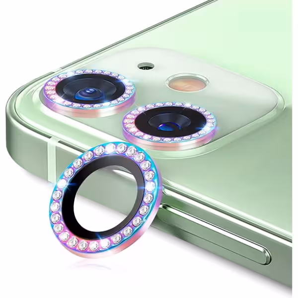 محافظ لنز 13pro نگینی رنگی