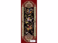 نخ و نقشه تابلو فرش شکارگاه سایز بزرگ - کد NZ2880