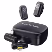 میکروفون یقه ای بی سیم Hollyland Lark A1 Combo 2 Person Wireless Microphone