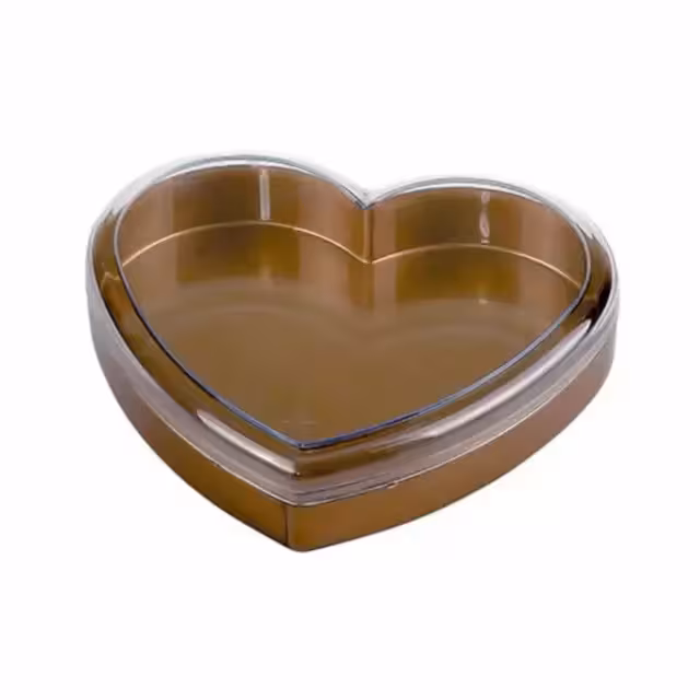 جعبه قلبی ارتفاع کوتاه کد 394 طلایی