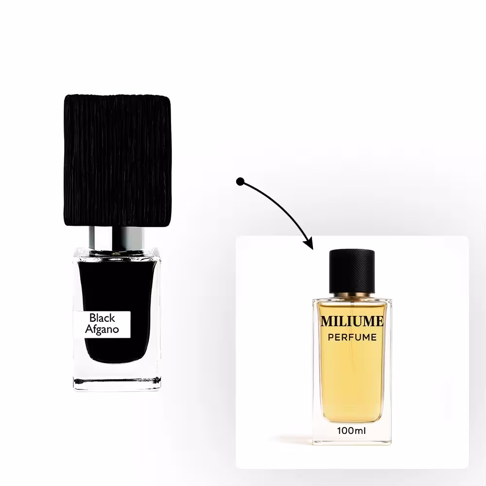 اسانس عطر Nasomatto Black Afgano برند kpf - کد 2738 - ناسوماتو بلک افگانو 100ML - میلیوم پرفیوم