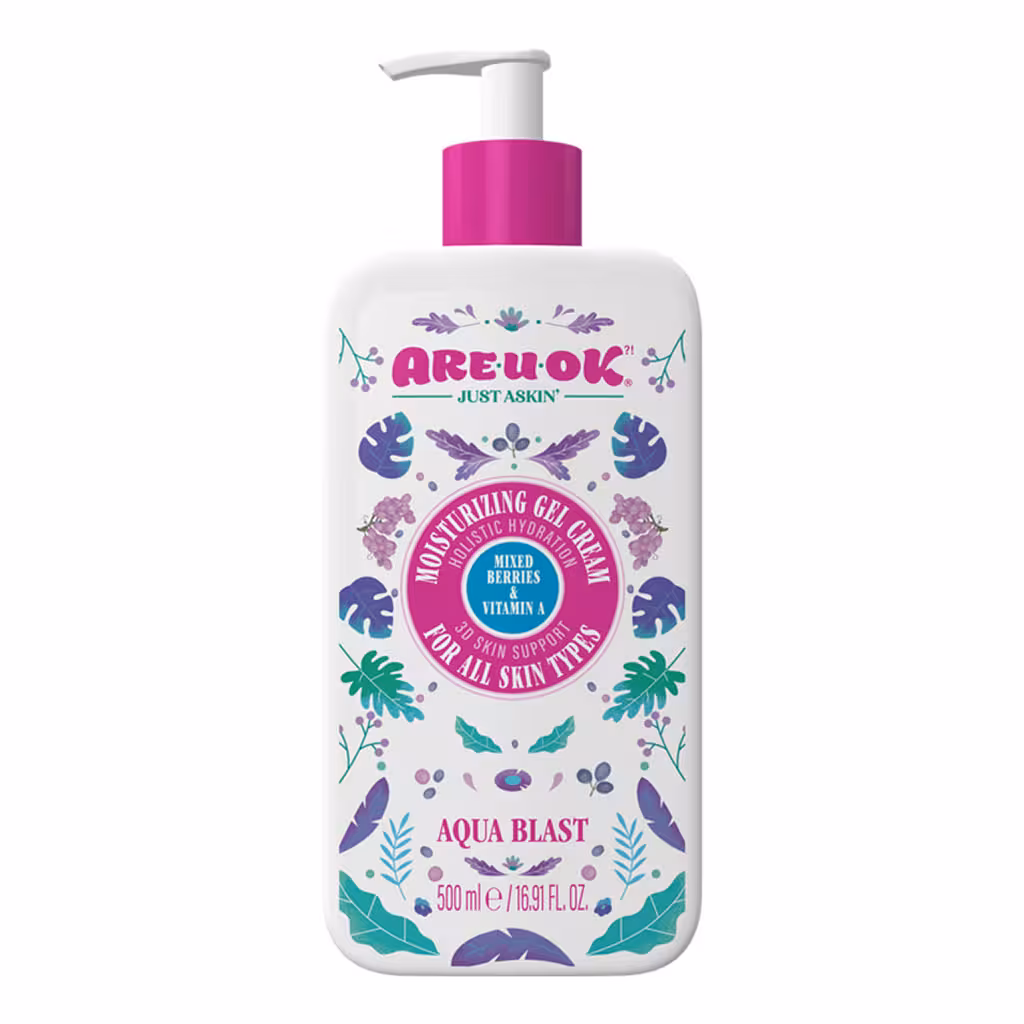 کرم ژل آبرسان ویتامین A و تمشک 500 میلی لیتر آریواُکیareuok