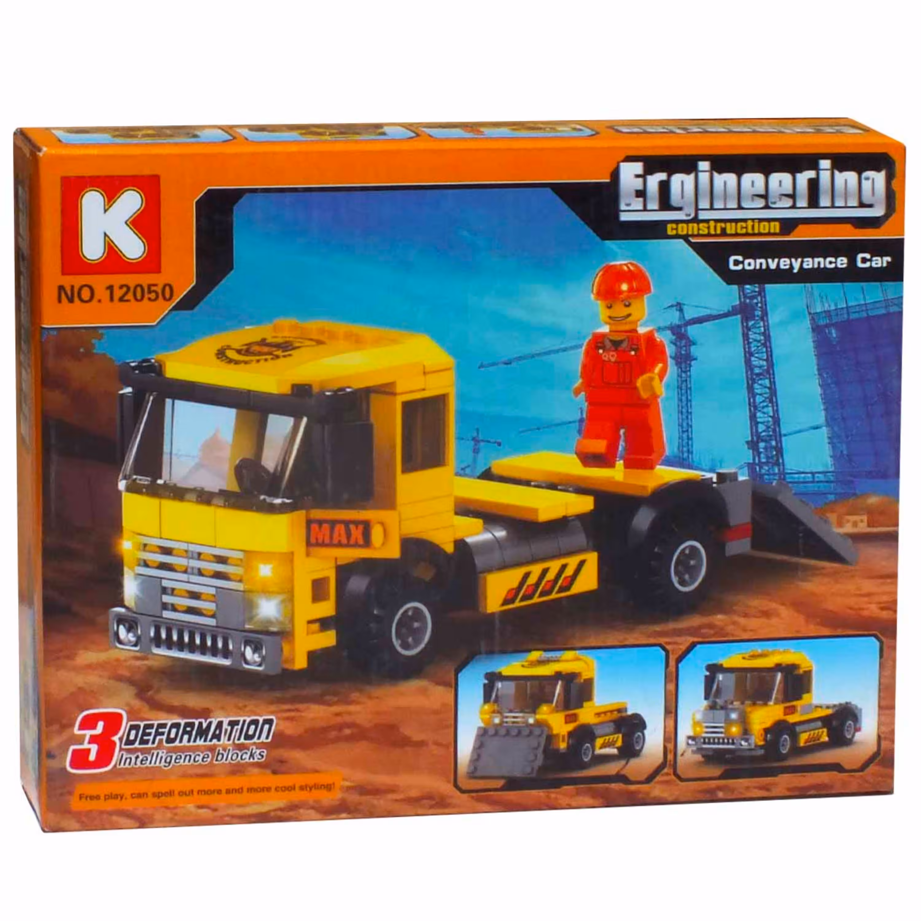 لگو کامیون جاده سازی 3 مدل-1522 -K DEFORMATION