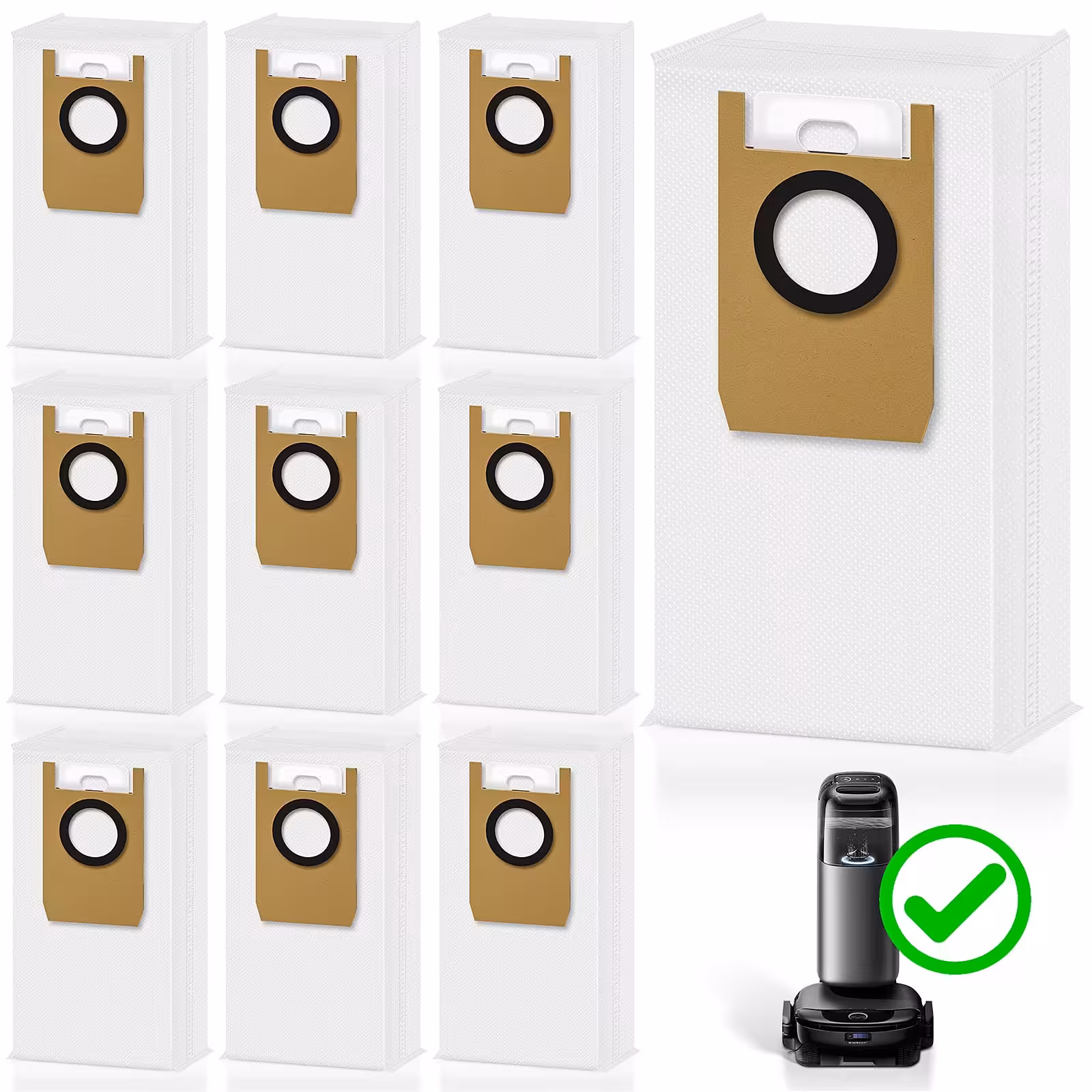 پاکت 10 عددی جارو رباتیک مناسب یوفی مدل Eufy Clean Omni S1 Pro (ارسال 10 الی 15 روز کاری)