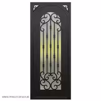 درب فرفروژه فلزی لابی کد 1172