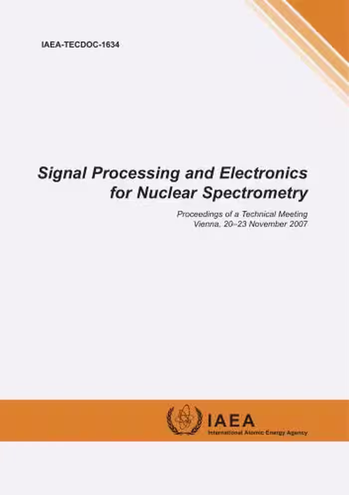 خرید و دانلود نسخه کامل کتاب Signal Processing and Electronics for Nuclear Spectrometry