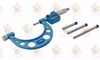میکرومتر دیجیتال ضدآب 300-200 داسکوا با نوک قابل تعویض مدل 0003-4706