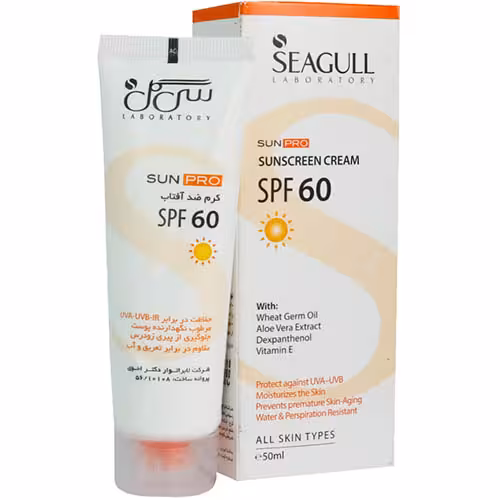کرم ضد آفتاب SPF 60 سی گل