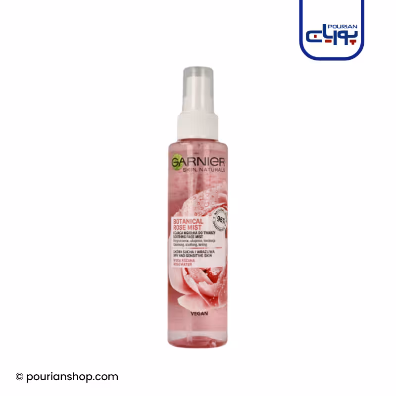 اسپری پاک کننده پوست گارنیر مدل BOTANICAL ROSE MIST حجم 150 میل _GARNIER