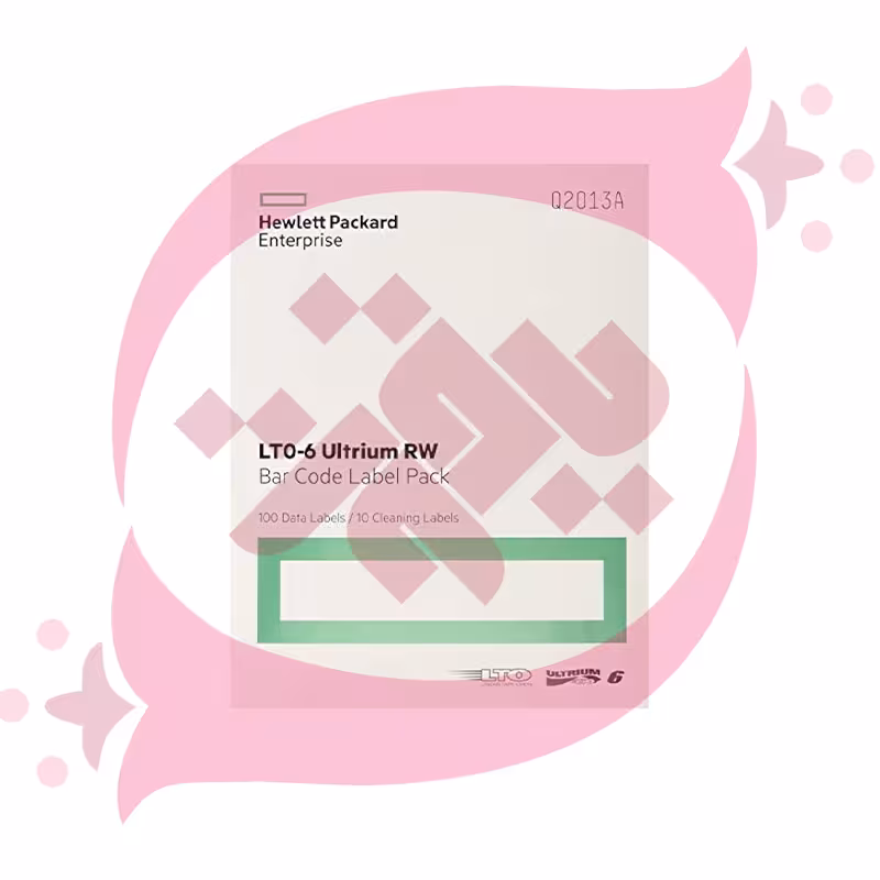HPE LTO-6 Ultrium RW Bar Code Label Pack Q2013A