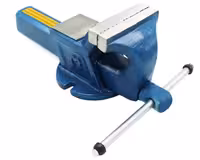 گیره رومیزی 200 میلی‌متر چدنی مهدوی مدل MH-CV200 وایس بزرگ صفحه‌ای