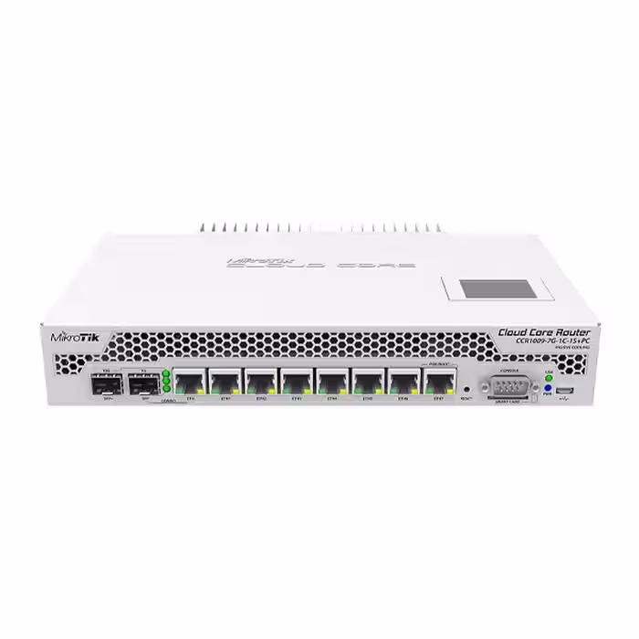روتر میکروتیک CCR1009-7G-1C-1S PC