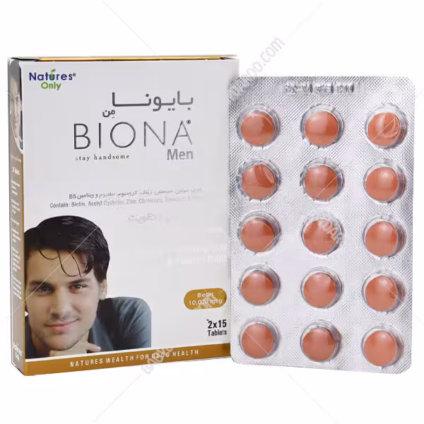 قرص بایونا نیچرز اونلی 30 عدد