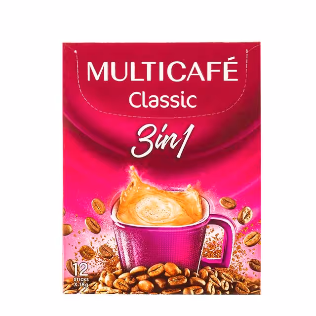 پودر کافی میکس کلاسیک بسته 12 عددی