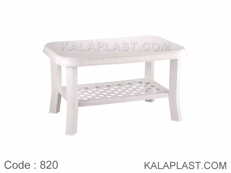 میز جلو مبلی پلاستیکی کد 820