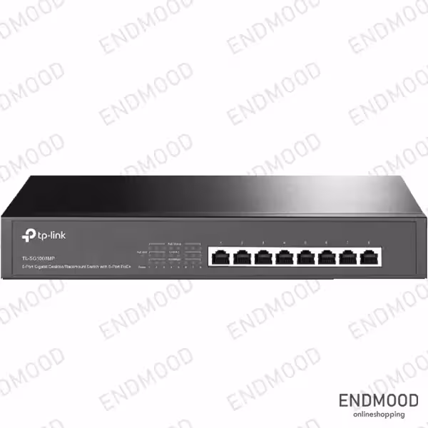 سوئیچ غیرمدیریتی 8 پورت تی پی لینک TP-Link TL-SG1008MP
