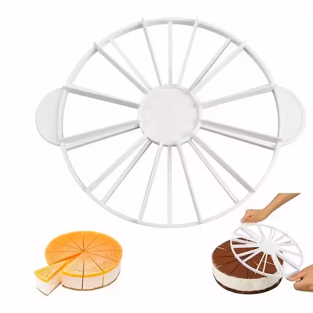 مقسم کیک پلاستیکی دو طرفه 8/10