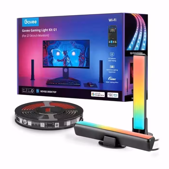نور پس زمینه و لایت بار مانیتور Govee Gaming Light Kit G1