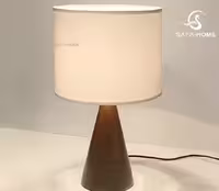 آباژور پایه چوبی طرح بلوط کد 6