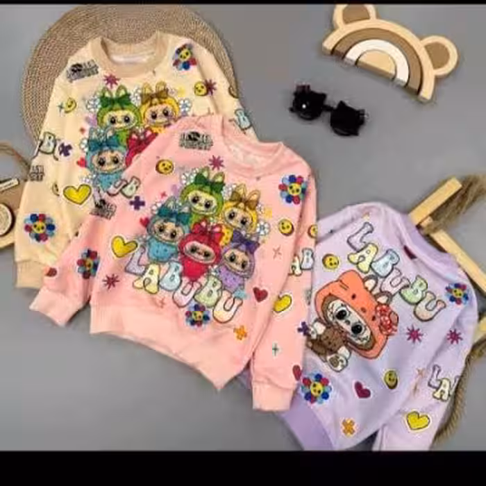 بلوزلابوبو بلوزدخترانه وپسرانه آستین دارلبوبو