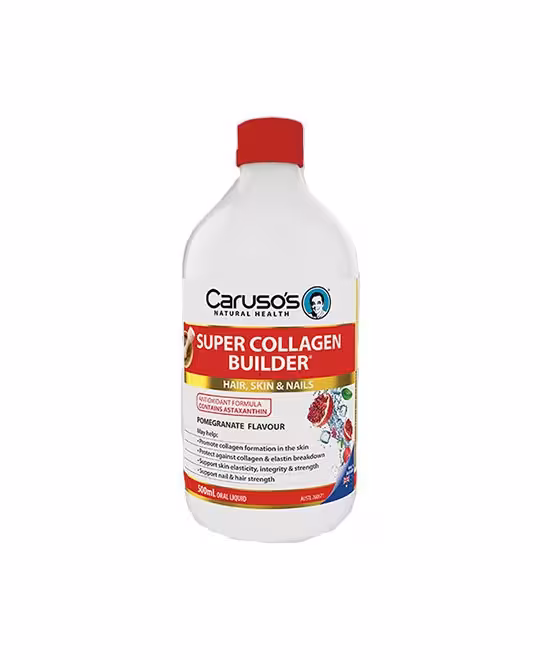 شربت سوپر کلاژن بیلدر برند کاروسوس نچرال هلث 500 میلی لیتر