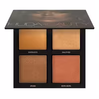 پالت هایلایتر رنگ برنز هدی بیوتی HUDA BEAUTY 3D HIGHLIGHTER PALETTE BRONZE